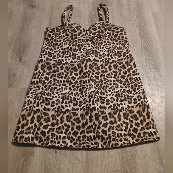 Anthropologie X Dhruv Kapoor Leopard Print Dress - Picture 2 of 8